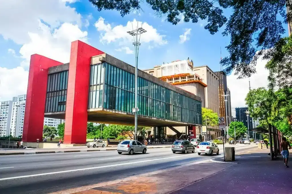 Prédio do MASP na Avenida Paulista, em São Paulo