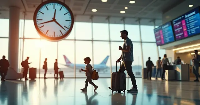 Criança viajando sozinha de avião: autorização, idades e taxas